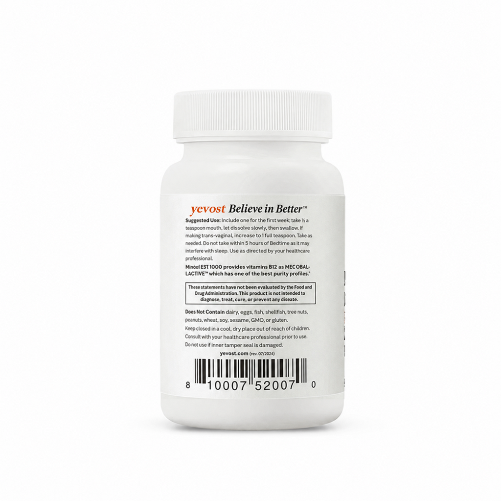 Vitamin B12 Active 1000 - 60 tablets
